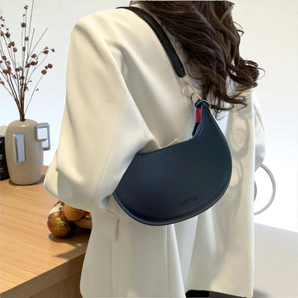 Elegant Black Shoulder Bag by